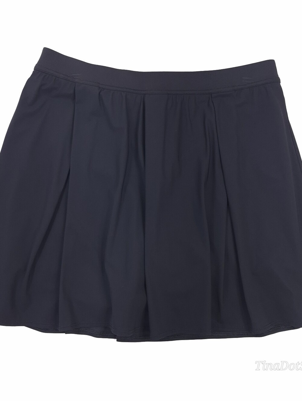 Lululemon Women's Black Tennis Time Skirt Skort Built-in Liner Shorts - Sz Large